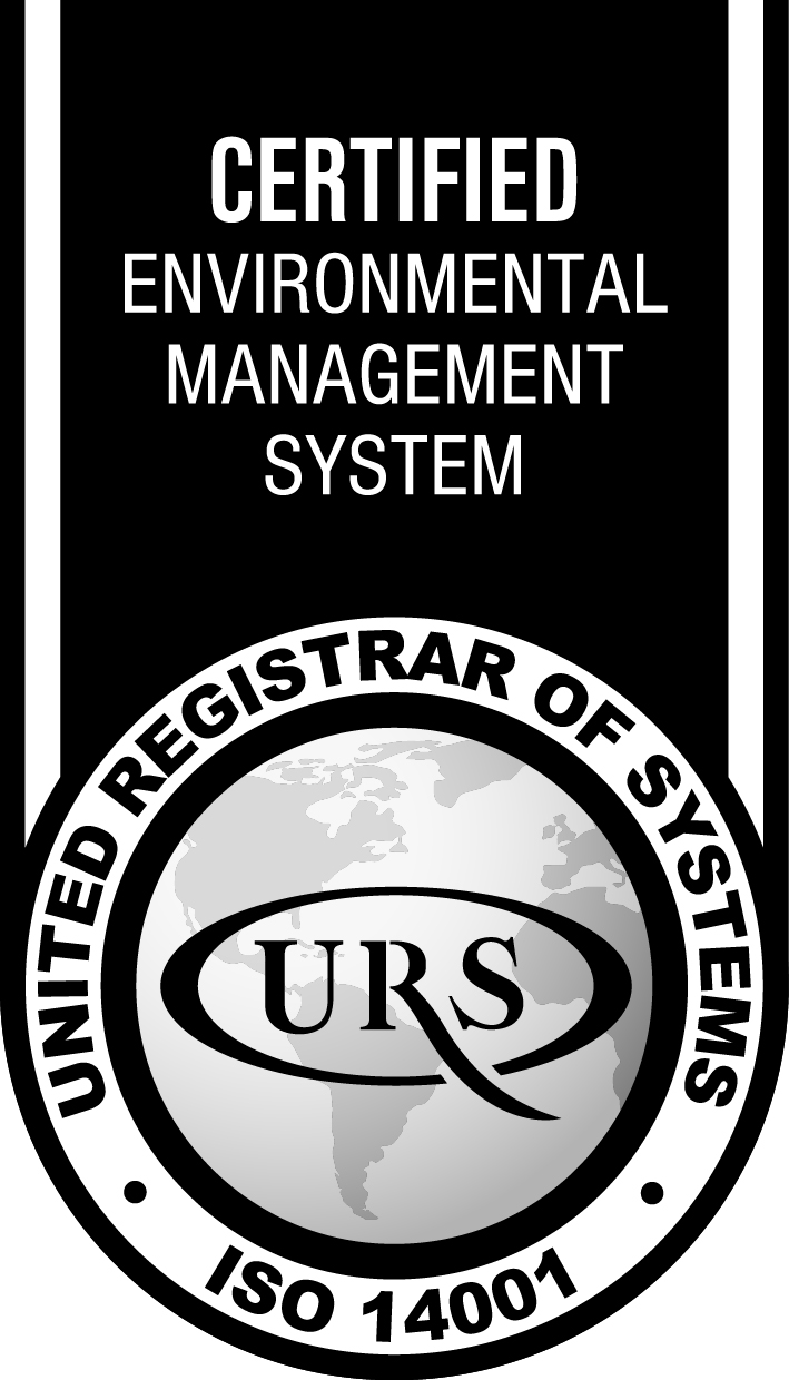 URS Certified — ISO 14001 Environmental Management System
